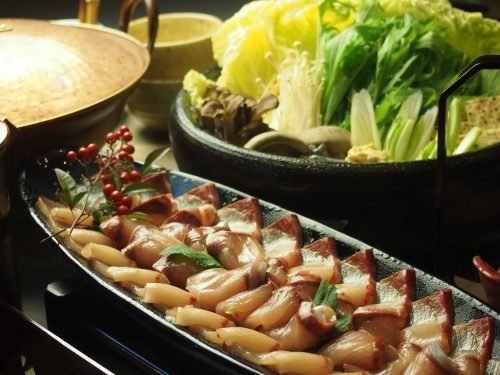 綾部の料亭 ゆう月 ぶり 鍋料理 鰤しゃぶ