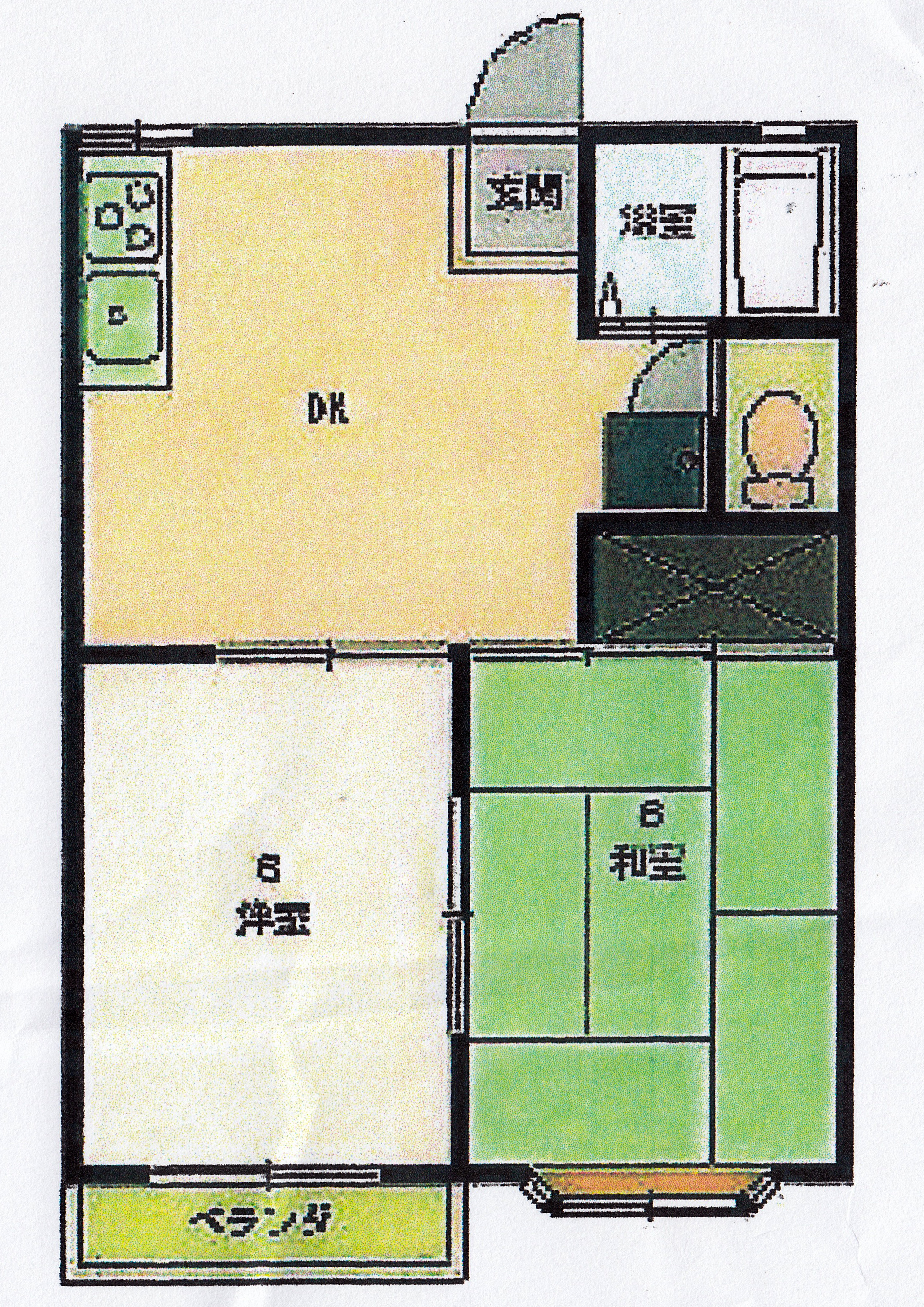 社員寮の間取り