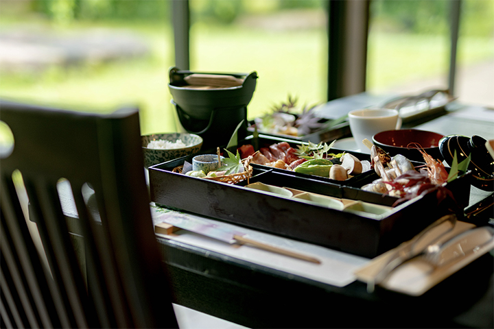 ゆう月の団体に対応したBBQ料理