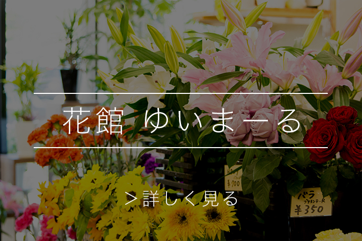 綾部 ゆう月の周辺案内 おすすめの店 花屋 ゆいまーる