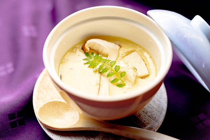 京都 料亭ゆう月の2026年秋の会席料理|松茸の香りとやさしい出汁を楽しむ茶碗蒸し