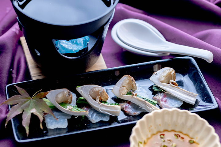 京都 料亭ゆう月の2026年秋の会席料理|松茸と旬の魚介を味わう秋の小鍋