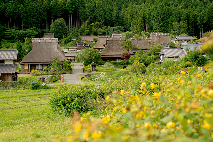 綾部の料亭 ゆう月 美山 南丹市 かやぶきの里 