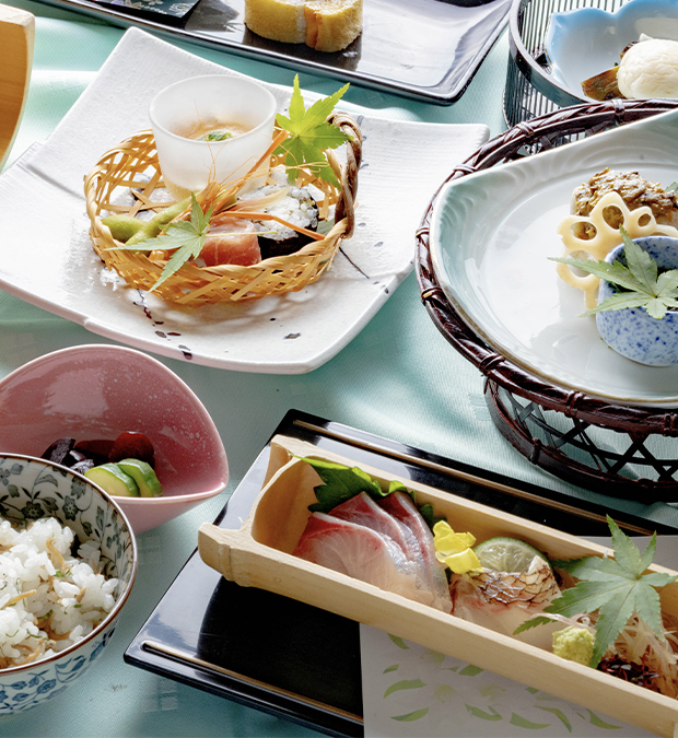 京都の和食レストラン ゆう月の9月の会席料理