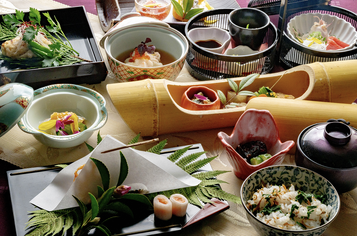 京都の和食レストラン ゆう月の冬の会席料理