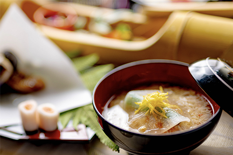 京都の料亭 ゆう月の冬の会席料理